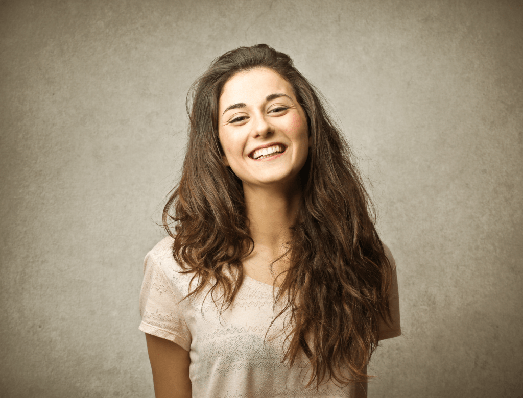 smiling woman